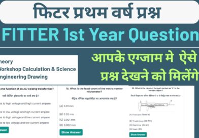Fitter 1st Year Question