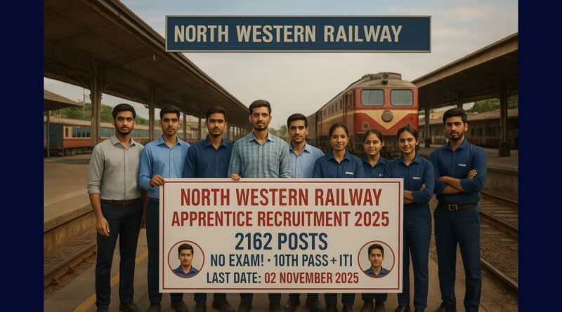 North Western Railway Apprentice Recruitment 2025